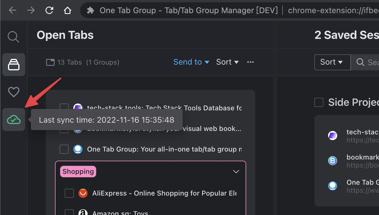 OneTab Plus:Tab Manage & Productivity